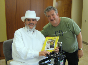 Andrew with Chef Paul Prudhomme